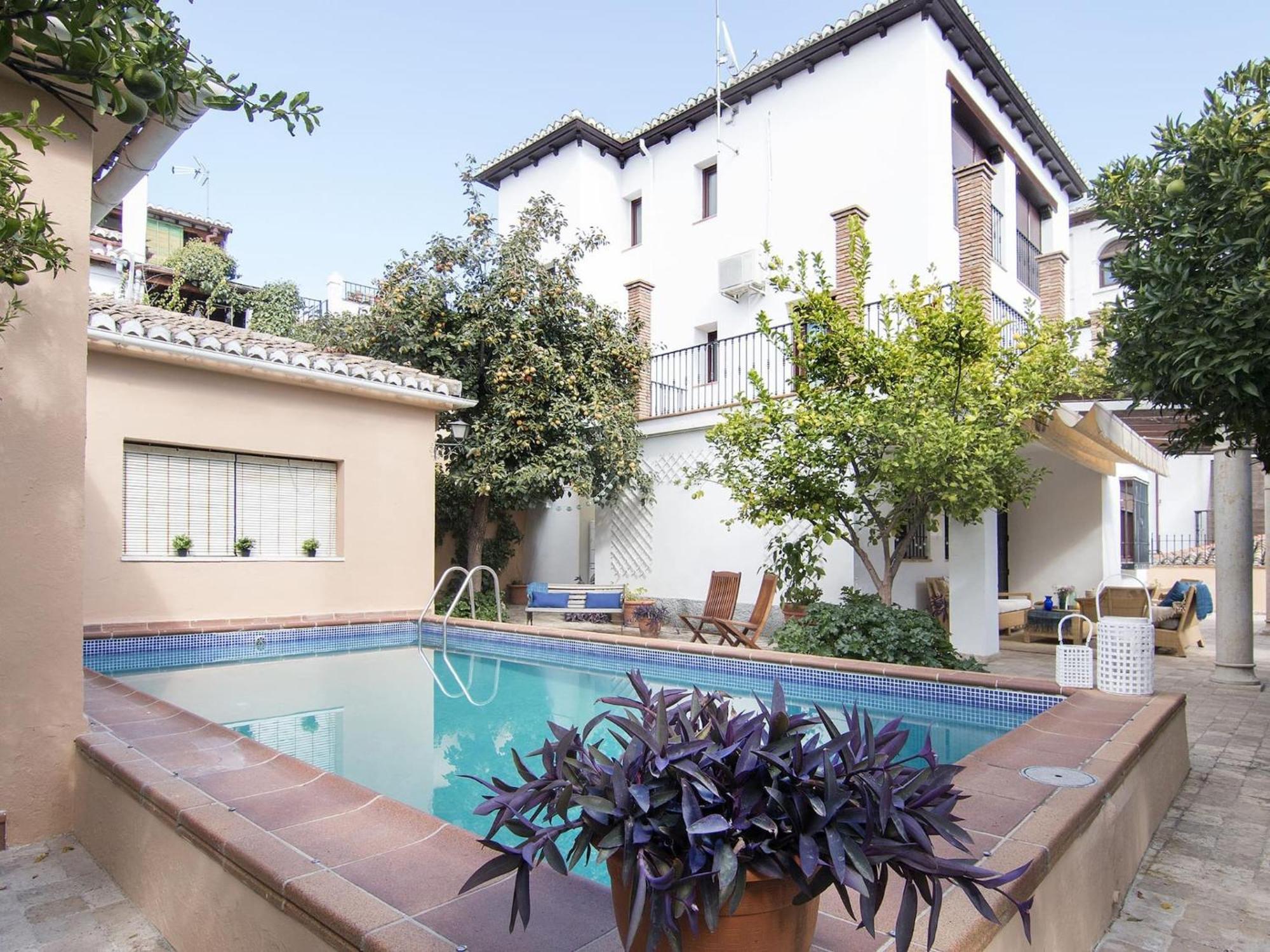Carmen De Los Naranjos Exclusive Villa Granada Exterior foto